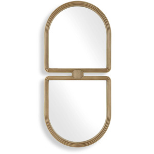 Jacques Art Deco Gold Mirror