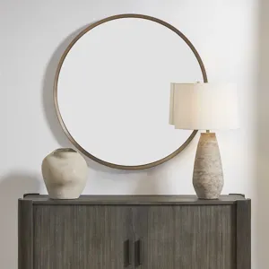 Torrado Round Bronze Mirror