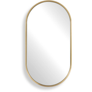 Torrado Oval Brass Mirror