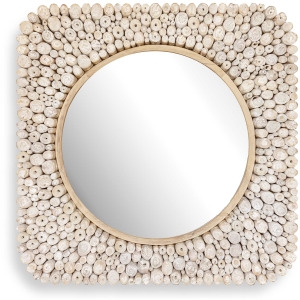 Merak Teak Mosaic Mirror