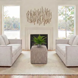 Nature's Rhythm Gold Metal Wall Decor