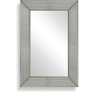 Illuminate Antique Brass Mirror