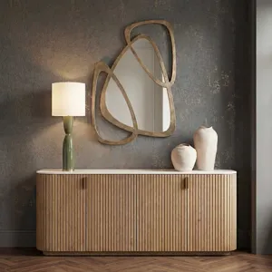 Momentum Gold Mirrored Wall Decor