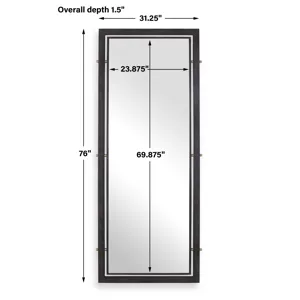 Westley Bronze Tall Mirror