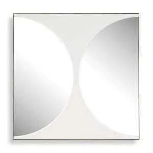 New Moon Mirrored Wall Decor