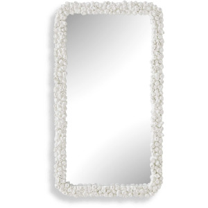 Barnacle Rectangular White Mirror
