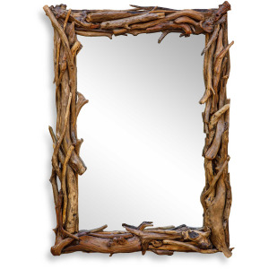 Rooted Reflection Natural Mirror