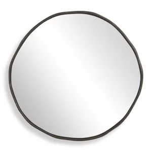 Lowen Round Bronze Mirror