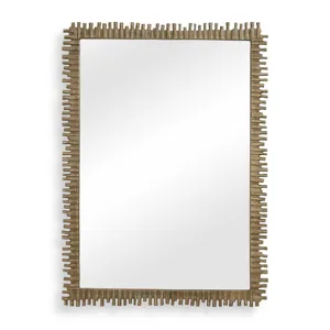 Soto Antique Brass Mirror