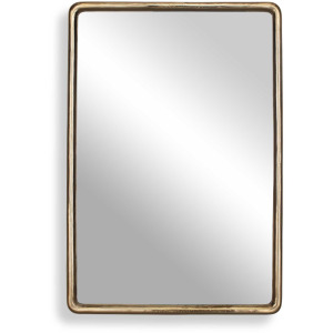 Burton Indoor-Outdoor Brass Mirror