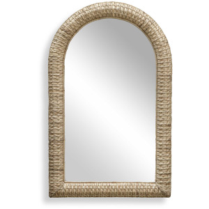 Twisted Seagrass Arch Mirror