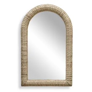 Twisted Seagrass Arch Mirror