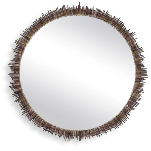 Tiger Sea Urchin Round Mirror