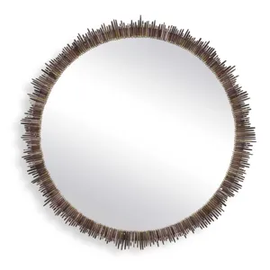 Tiger Sea Urchin Round Mirror