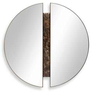 Hanover Divided Round Mirror