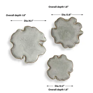 Selene Gray Wall Decor, S/3