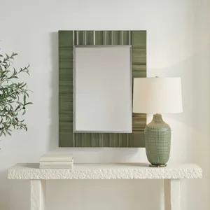 Quincey Olive Green Mirror