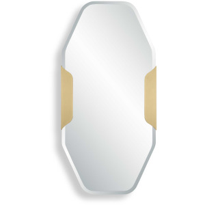 Makari Antique Brass Mirror