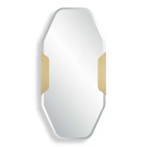 Makari Antique Brass Mirror