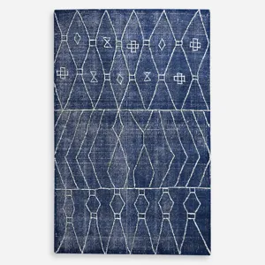 Fressia Blue 8 X 10 Rug