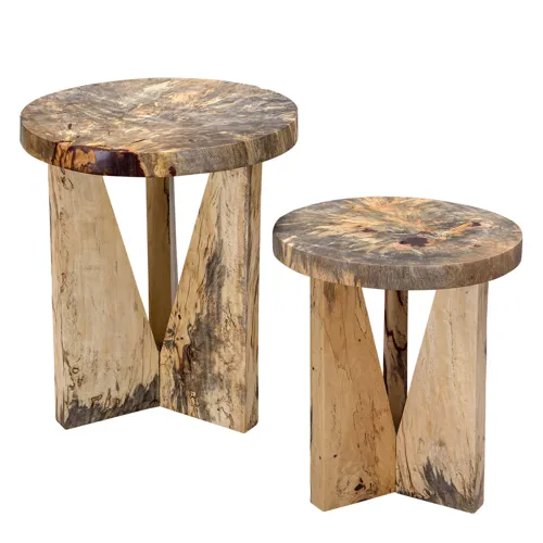Nadette Nesting Tables, Natural S/2