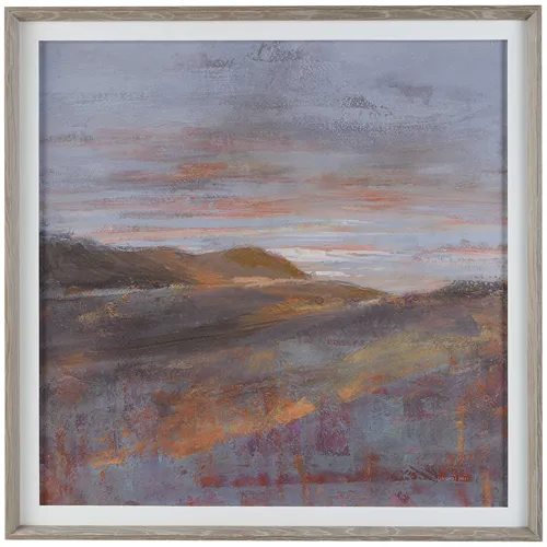 Dawn on the Hills Framed Print