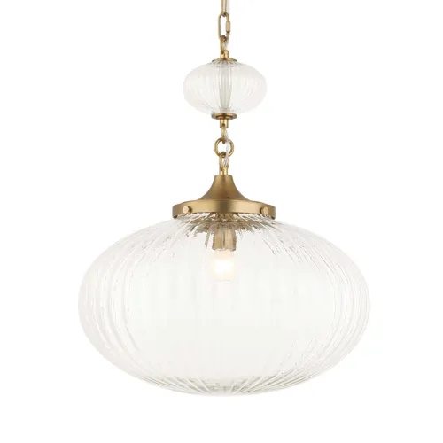 Bellaire 1 Light Glass Shade Pendant