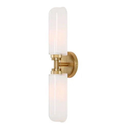 Wellsville 2 Lt Brass Sconce