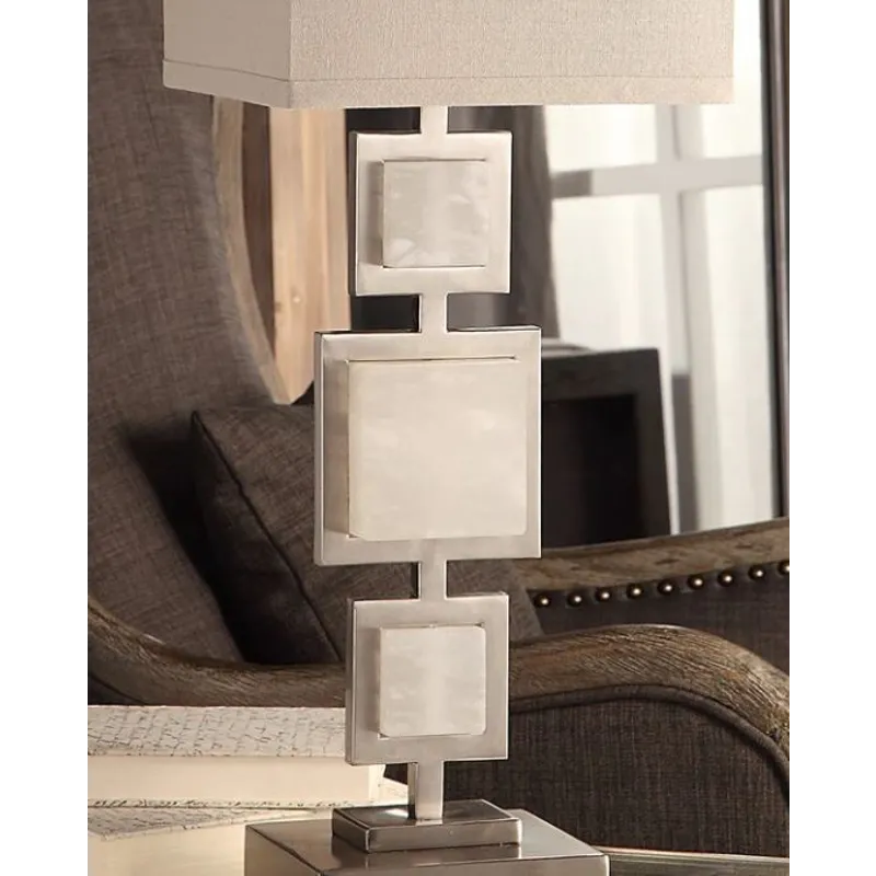 Idalgo Brushed Nickel Lamp