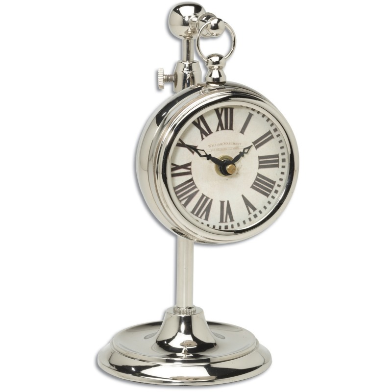 Pocket Watch Nickel Marchant Cream