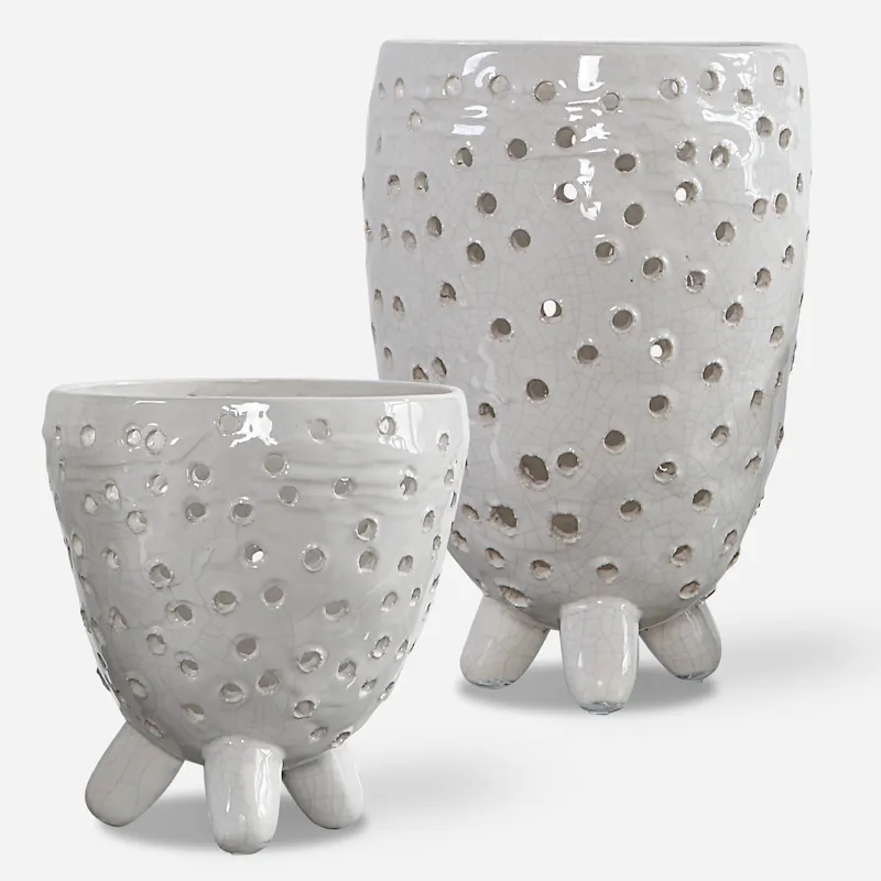 Milla Mid-Century Modern Vases, S/2