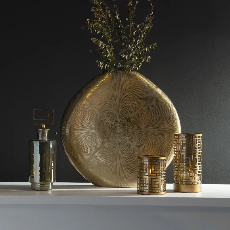 Gretchen Gold Vase
