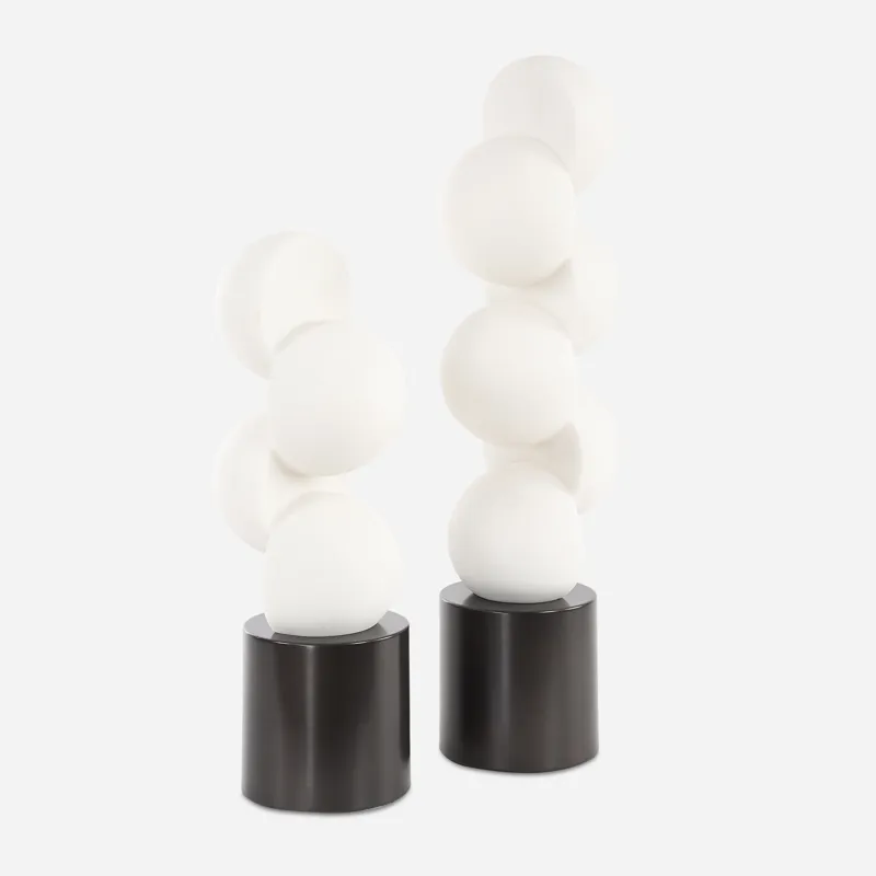 Symmetry White Sculptures Set/2