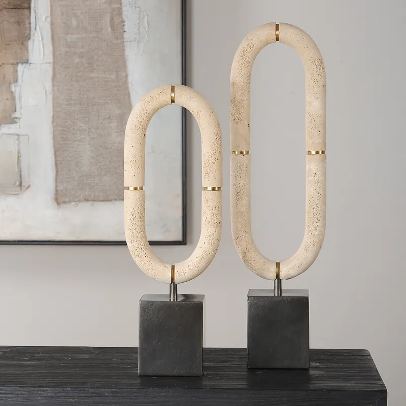 Oval Fusion Oval Sculptures Fusion Set/2