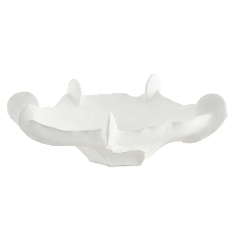 Coral Mirage White Outdoor Bowl
