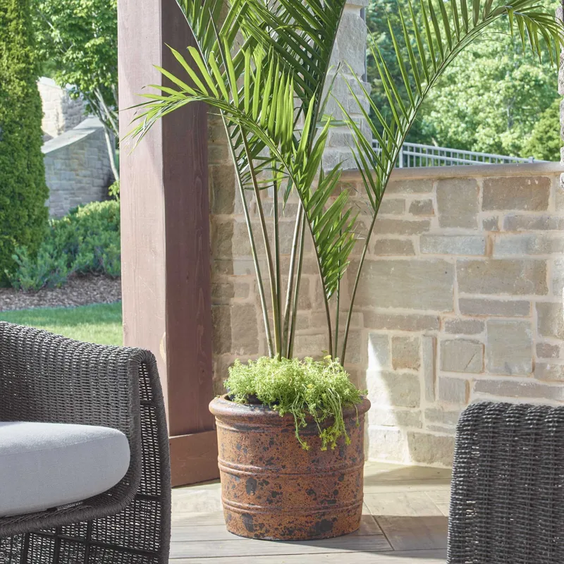 Weathered Relic Rustic Outdoor Planter