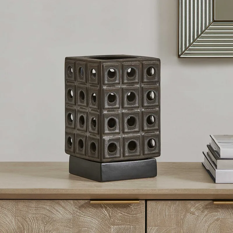 Lattice Indoor-Outdoor Lantern Candleholder