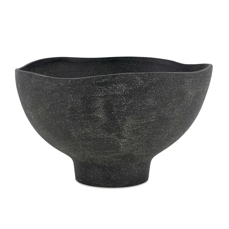 Komorebi Indoor-Outdoor Black Bowl