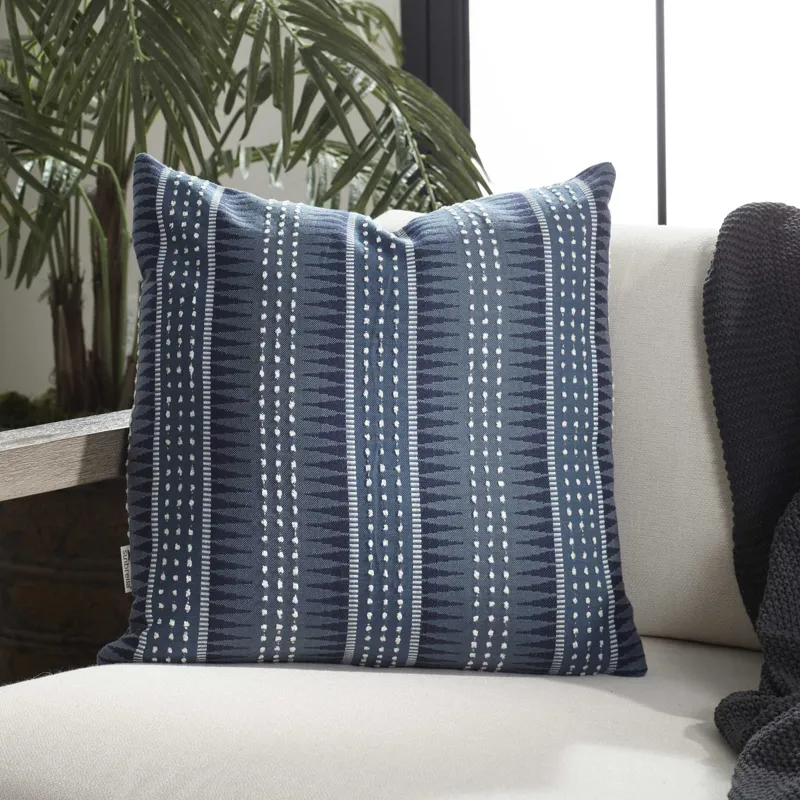 Backgammon Slate Outdoor Pillow