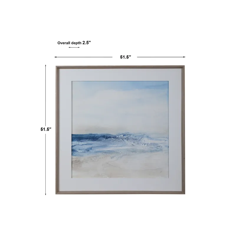 Surf And Sand Framed Print