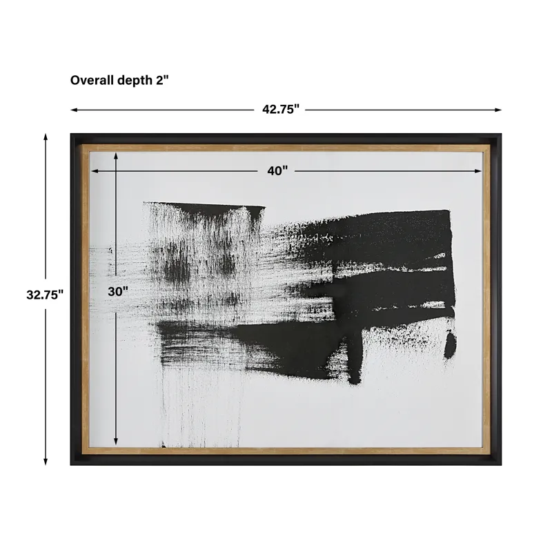 Mystere Framed Contemporary Print