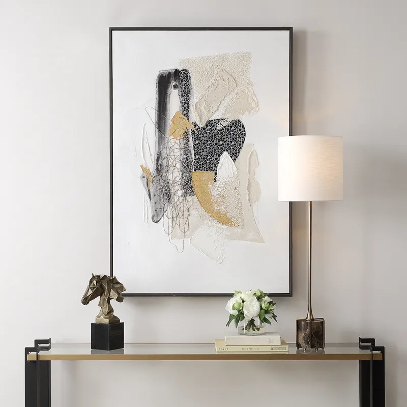 Scatter Abstract Hand Painted Canvas Art