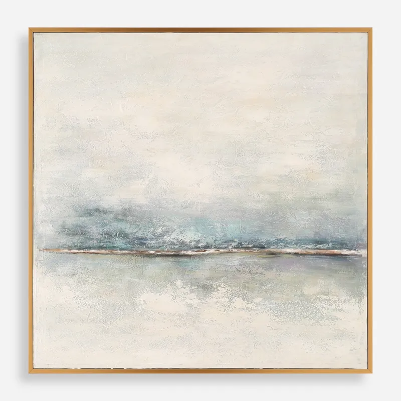 Foggy Morning Abstract Art