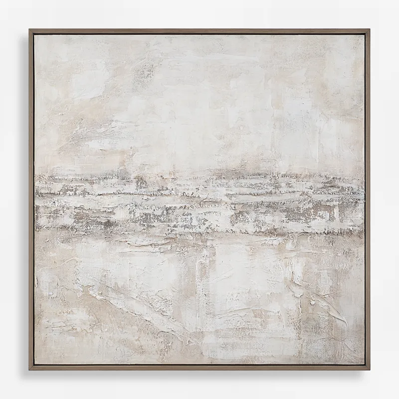 Desert Oasis Abstract Canvas Art