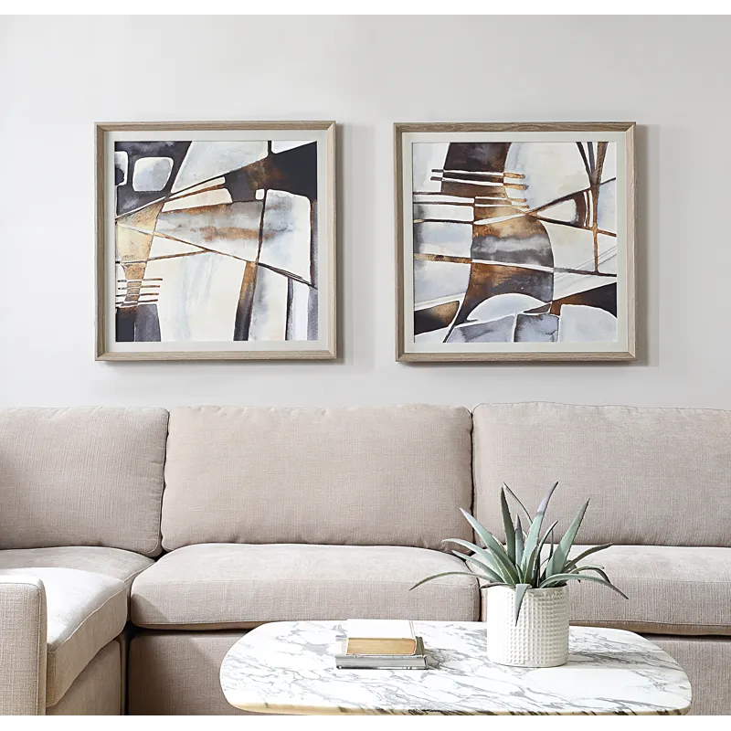 Vetrina Framed Abstract Prints Set/2