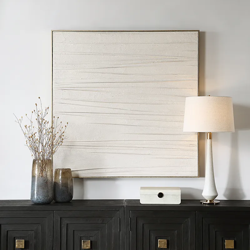 Walking The Line Minimalist Canvas Art