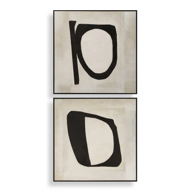 Characters Abstract Art Set/2