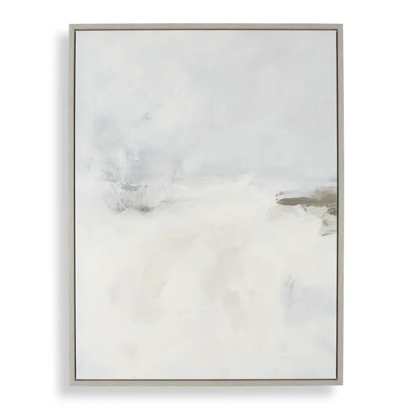 Simple Serenity Framed Abstract Art
