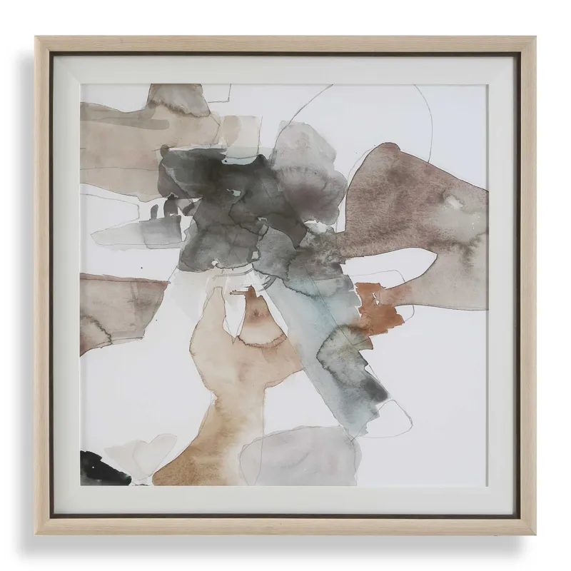 Cohesion Framed Abstract Print