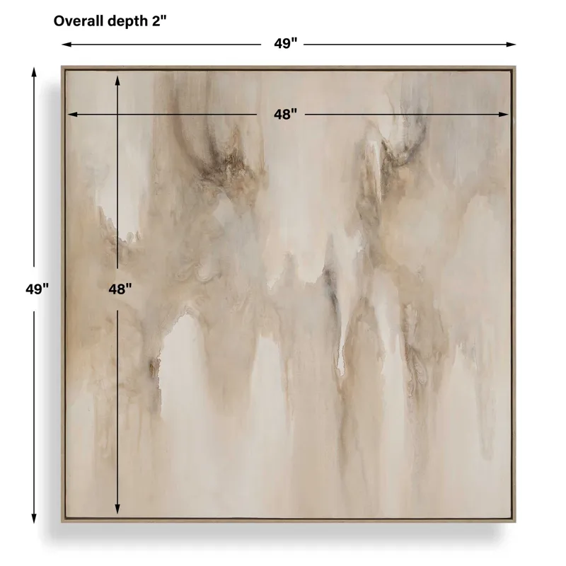 Embark Hand Painted Abstract Canvas